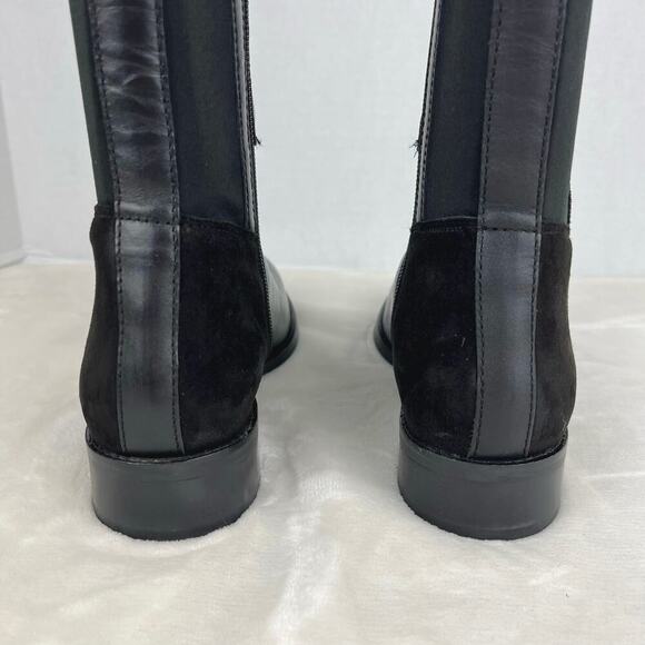 Luichiny Trend Lee Black‎ Leather Stretch Panel
Over The Knee 50/50 Zip Boots 7 - Picture 12 of 16